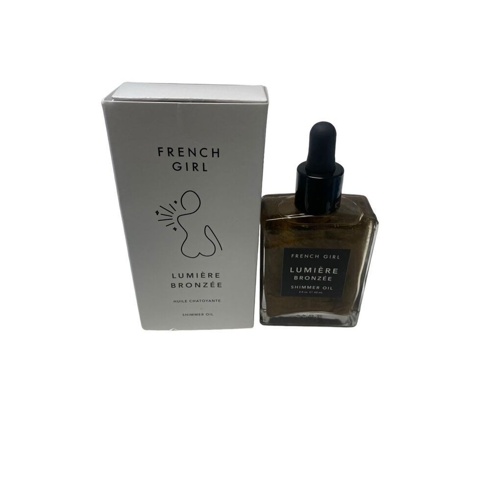 French Girl Lumiere Bronze Shimmer Oil 2oz New Open Box‎